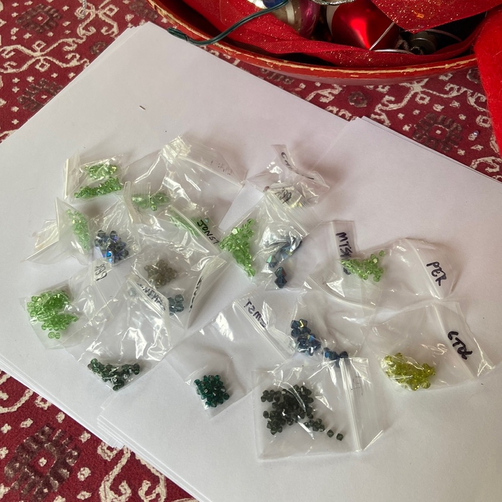 Swarovski Crystal Bead Lot Jewelry Crafting